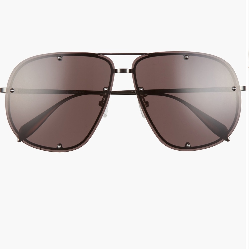 Alexander McQueen aviator sunglasses